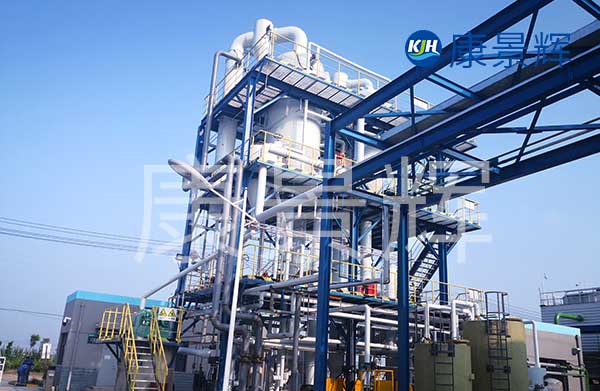100T/D三效强制循环蒸发器
