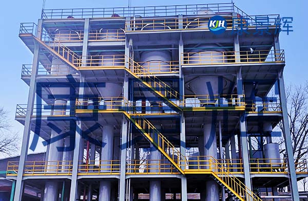 6t/h氯化钠三效蒸发器