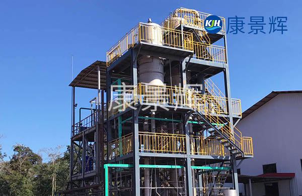 处理量每小时8吨的磷酸钾xyu蒸发结晶设备