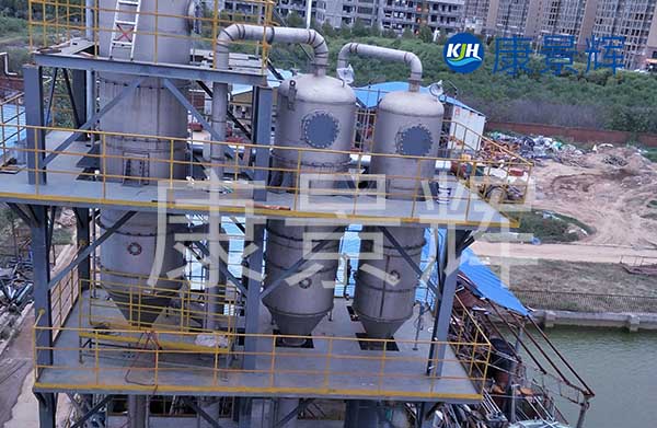 处理量5t/h氯化钠双效蒸发器