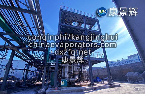 11t/h氯化钠双效xyu+单效蒸发结晶系统