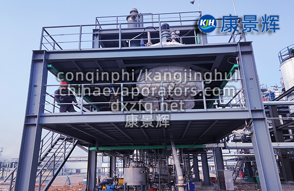 每小时处理量5吨的杂盐废水蒸发结晶系统