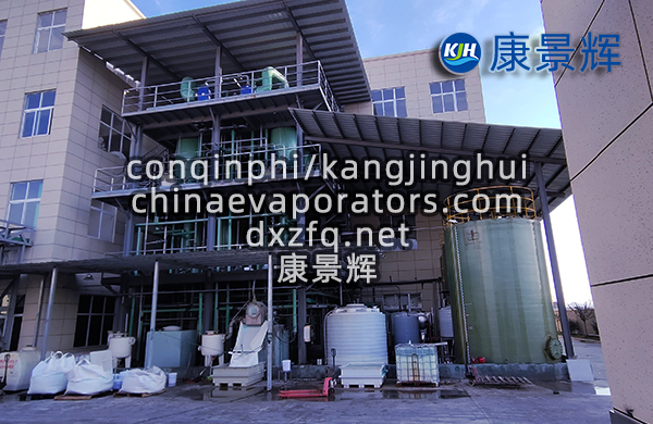 8.5t/h氯化钠双效xyu蒸发结晶系统