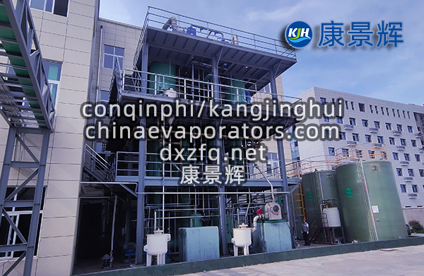 8.5t/h氯化钠双效xyu蒸发结晶系统